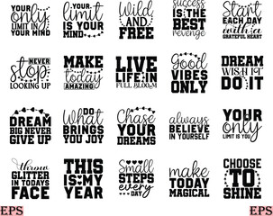 motivational svg bundle stickers svg