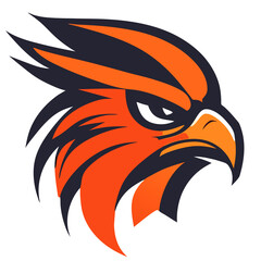 Head of Eagle symbol.It's for success concept