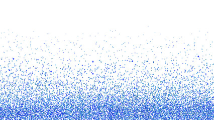 Obraz premium Blue glitter sparkle on a transparent background