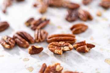 Toasted pecans