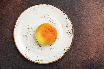 delicious dessert in the restaurant