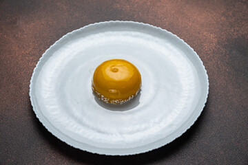 delicious dessert in the restaurant