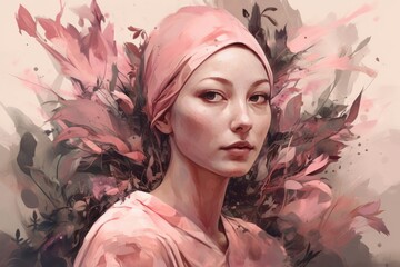 Artful Advocacy: A Vision of Strength - AI generated