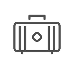 Hotel related icon outline and linear symbol.