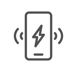 Energy related icon outline and linear symbol.