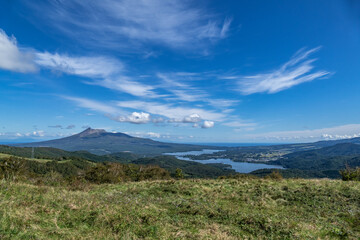 きじひき高原 パノラマ展望台からの眺め