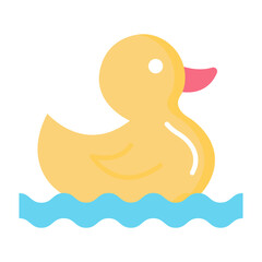 Duck Flat Icon