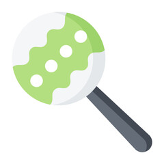 Rattles Flat Icon