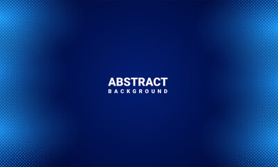 Abstract dark blue and light blue wavy line dotted texture or halftone ,Dark blue background with copy space. Modern futuristic simple dots pattern. Vector illustration