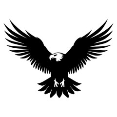 Eagle vector, isolated on white background, logo, icon, sign symbol, vector illustration.