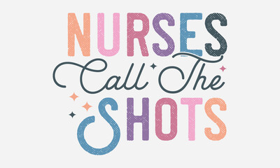 Retro Nurse Sublimation Design Bundle