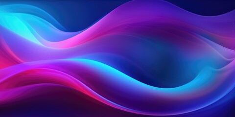 Obraz premium Eurovision song contest background Banner in the style of dark pink and dark aquamarine, luminescent color scheme, dark purple and light blue, dark purple and light cyan