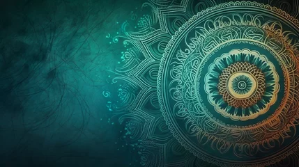 Papier peint photo Mandala Mandala background, Wallpaper, Generative AI  © AIExplosion