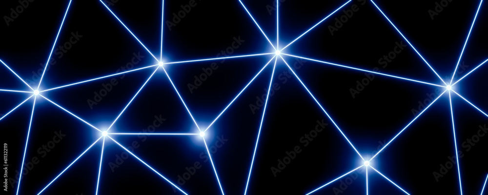 Poster big data and cybersecurity. neural network and cloud technologies. global database and artificial in
