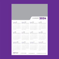 Calendar Design 2024