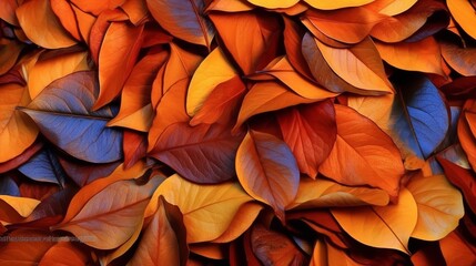 Autumn Leaf Carpet Beautiful Pattern
