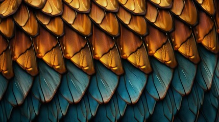 Fascinating Butterfly Wing Pattern