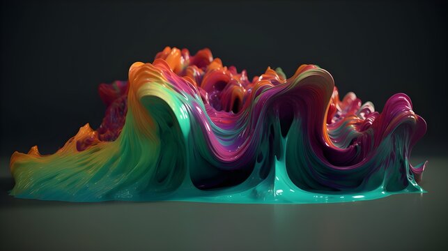 Harmonious color symphony unveiled, colorful desktop enchantment