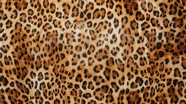 Majestic Leopard Print Pattern