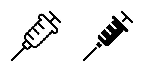 Syringe icon template