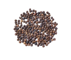 dried black peppercorns isolated on  transparent png