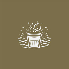 Coffee logo design vector illustration