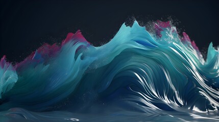 Burst of colors, abstract desktop wallpaper