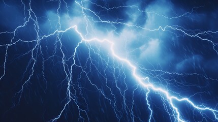 Striking Lightning Bolt Texture