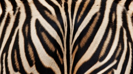 Fototapeta na wymiar Exotic Zebra Skin Striped Pattern
