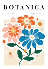 Botanical Vector Illustration abstract creative universal art template. Good for poster, postcard, invitation, flyer, cover, banner, poster