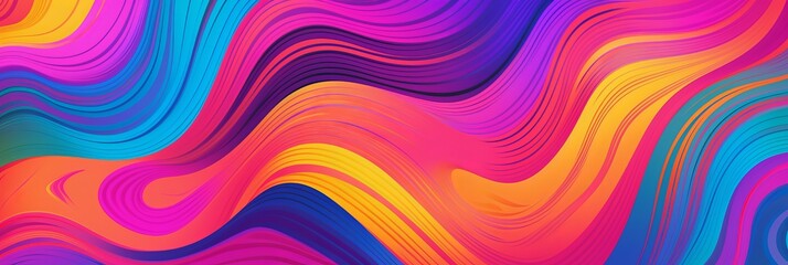 Obraz premium background with vibrant colors, abstract colorful background, Generative AI