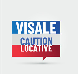 VISALE - Caution locative du locataire  en France