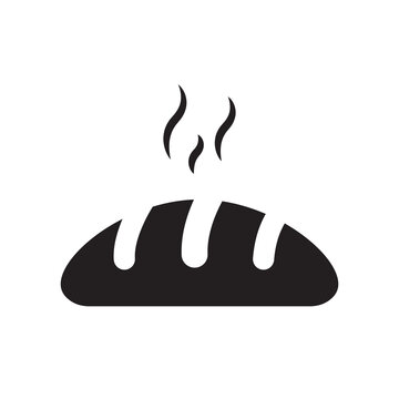 Bread  icon Illustration and Logo