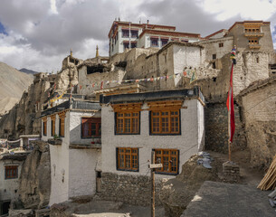 Lamayuru - one of the early monasteries of Ladakh, located in the valley of the upper Indus