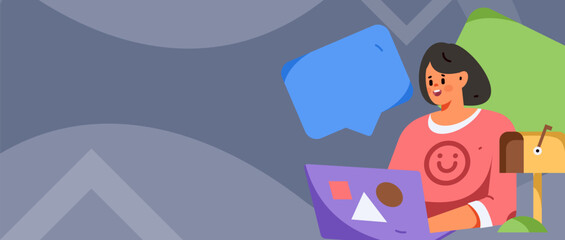 Communicate with consultants flat vector character concept operation hand drawn illustration
