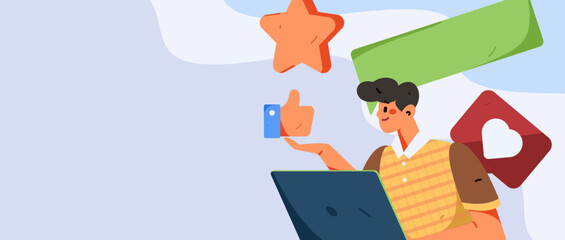 Communicate with consultants flat vector character concept operation hand drawn illustration
