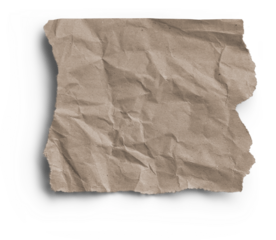 Paper Kraft Torn
