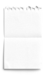 Small Notepad Page Folded - obrazy, fototapety, plakaty