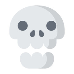 Skull Flat Icon