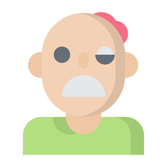 Zombie Flat Icon
