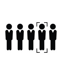 man identity icon, vector best flat icon.