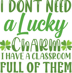 St Patrick's Day svg