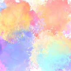 Mixed colors background childish style