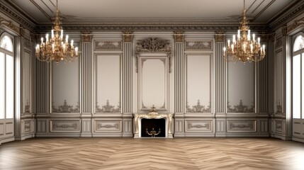 Epic Classic Style Luxury Interior Wall