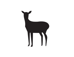 HAND DRAWN VECTOR DEER ICONS