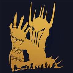 Rings Lord  -  Middle earth , One Ring , Master Ring 