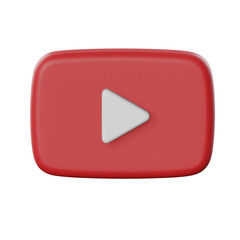 3D YouTube Logo