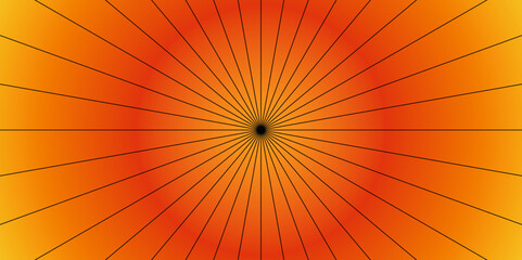 Abstract background with rays. Sun ray vector background radial sunrise or sunset light retro design. Abstract summer sunny. Vintage beam sunburst texture.