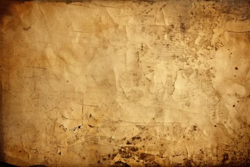 Vintage Paper Texture with Cut Lines and Cool Grunge Texture, Aged and Textured