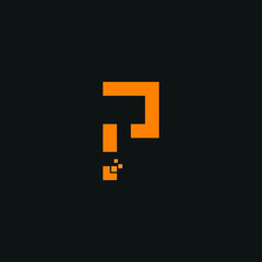 Obraz premium QUESTIONMARK LOGO DESIGN VECTOR